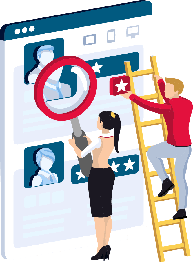 adding stars to your profile pages